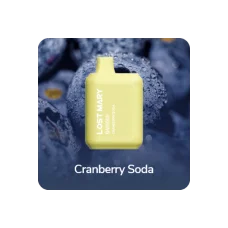 Lost Mary BM5000 Cranberry Soda 50 мг – Одноразовая электронная сигарета Лост Мэри Клюквенная Газировка
