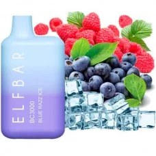 Одноразовая электронная сигарета Elf Bar BC Blue Razz Ice (Блу Разз Лед) (3000 Затяжек)