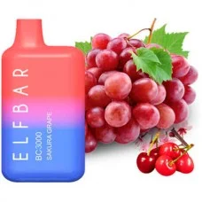 Одноразовая электронная сигарета Elf Bar BC Sakura Grape (Сакура Виноград) (3000 Затяжек)