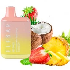 Одноразовая электронная сигарета Elf Bar BC Strawberry Pineaple Coconut (Клубника Ананас Кокос) (3000 Затяжек)