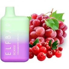 Одноразовая электронная сигарета Elf Bar BC Cranberry Grape (Клюква Виноград) (4000 Затяжек)