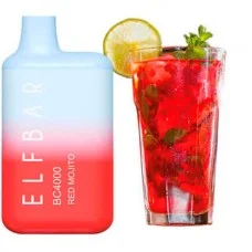 Одноразовая электронная сигарета Elf Bar BC Red Mojito (Красный Мохито) (4000 Затяжек)