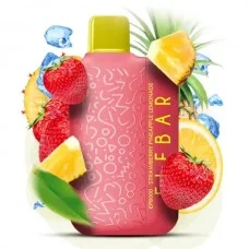 Одноразовая электронная сигарета Elf Bar Strawberry Pineapple lemonade (Клубника Ананас лимонад) EP8000