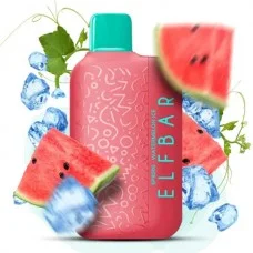 Одноразовая электронная сигарета Elf Bar Watermelon Ice (Арбуз Лед) EP8000