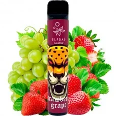 Одноразовая электронная сигарета Elf Bar Lux Strawberry Grape (Клубника Виноград) (1500 Затяжек)