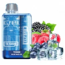 Одноразовая электронная сигарета Elf Bar Blue Razz Ice (Блю Раз Айс) TE6000