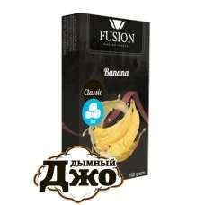  Табак для кальяна Fusion Classic Ice Banana (Ледяной Банан, 100 г)