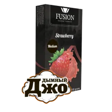 Табак для кальяна Fusion Medium Strawberry (Клубника, 100 г)