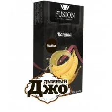 Табак для кальяна Fusion Medium Green Banana (Зеленый банан, 100 г)