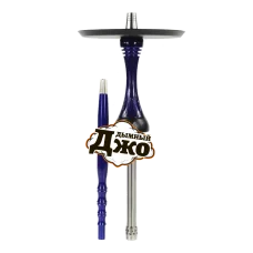 Кальян Alpha Hookah Model X Dark Blue (темно-синий глянцевый, без колбы)