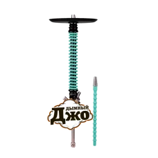 Кальян Mamay Customs Coilovers Green Blue Black v3 (Бирюзовая Пружина, Черная Шахта, Разборной)