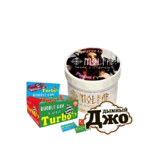  Табак для кальяна Molfar Virginia Line Turbo Gum (Турбо Жвачка, 60 г)