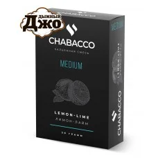 Табак Chabacco Lemon Lime (Чайная смесь Лимон Лайм) Medium 50 грамм