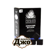 Кокосовый уголь для кальяна Cocoloco 1 кг, 72 шт.