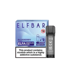 Заправленный картридж ELF BAR ELFA 4ml 5% Blueberry (Черника)
