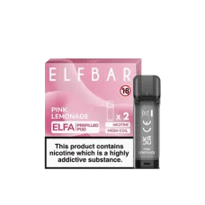 Заправленный картридж ELF BAR ELFA 4ml 5% Pink Lemonade (Розовый Лимонад)