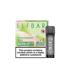 Заправленный картридж ELF BAR ELFA 4ml 5% Strawberry Kiwi (Клубника Киви)