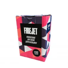 Кокосовый уголь для кальяна FireJat 1 кг, 72 шт.